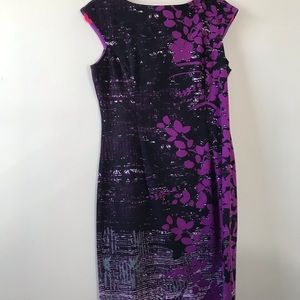 Purple flower dress